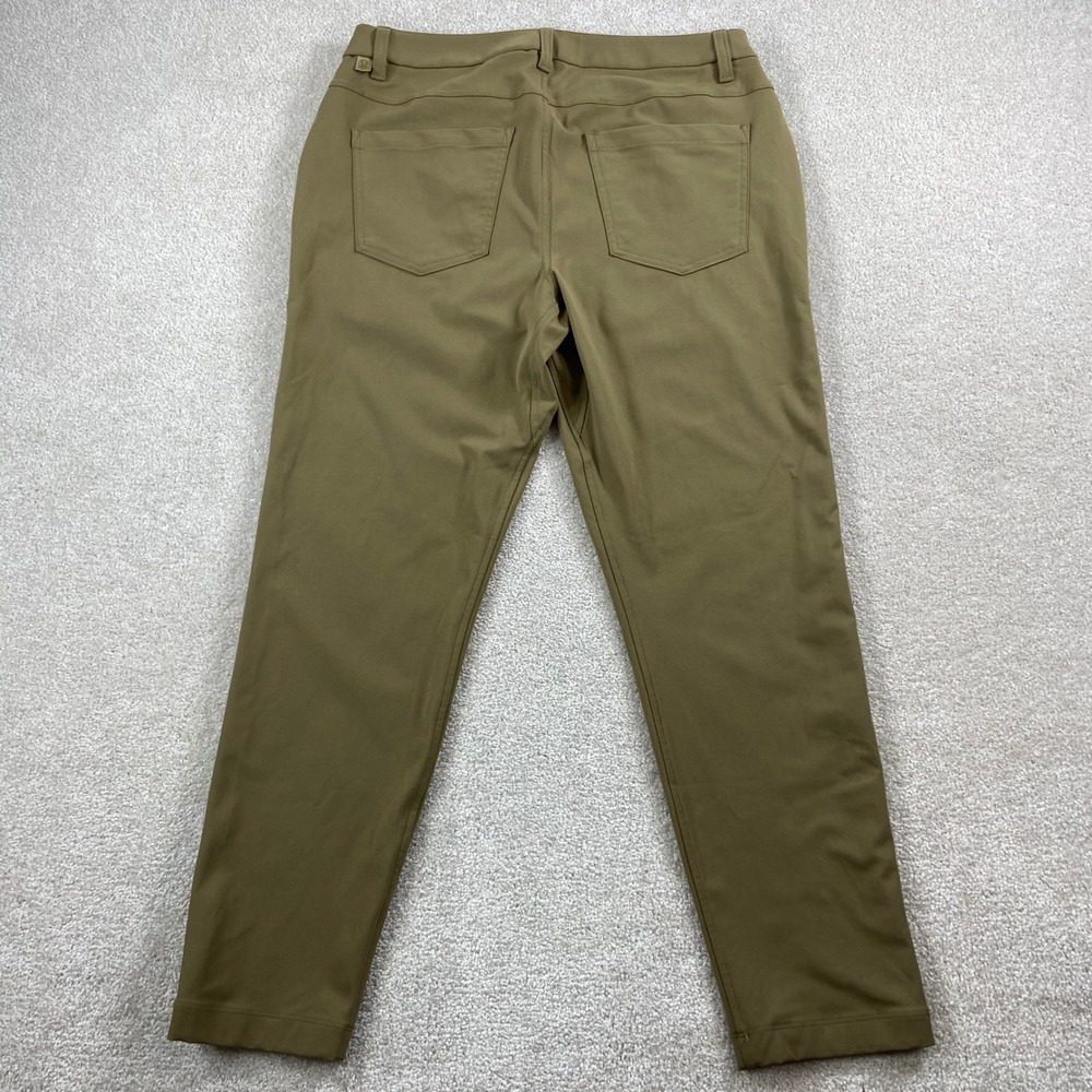Lululemon ABC Slim-Fit Pant Mens 31 (Fits 32) Brown Warpstreme LM5AQRS.0
